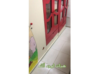 دولاب ثلاثة ضرفات مستخدم نضيف + ضرفة منفصله