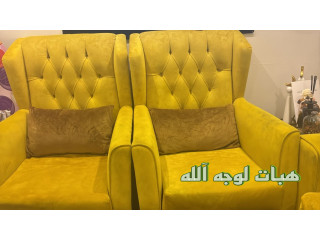 كنب خمس اشخاص بحالة جيدة