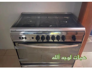 بتوغاز مستعمل لوجه الله شغال فقط محتاج مفصل لباب الفرن يمين