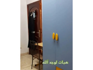 خزانتين ملابس مع سجادتين لوجه الله