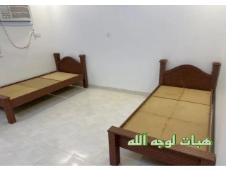 غرفة نوم 2 أسرة و دولاب مجانا لوجه الله